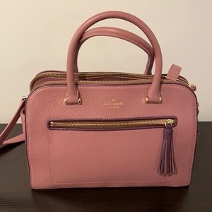 Kate Spade medium sized dusty rose purse